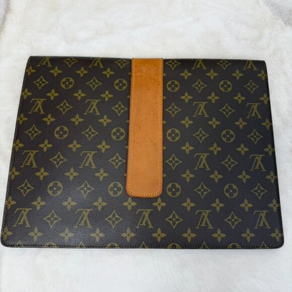Louis Vuitton Rare Vintage Monogram Lena Portfolio Clutch - Picture 6 of 8